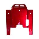 Romex Rahmenabdeckung unten lavarot L6