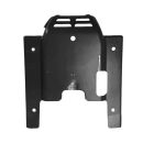 Romex Rahmenabdeckung unten nachtschwarz L6