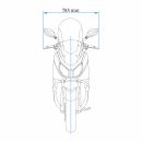 E-Roller TRINITY Jupiter GT 300 – 120km/h mit Straßenzulassung | grau
