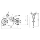 Elektroenduro Panthera II weiß-grün