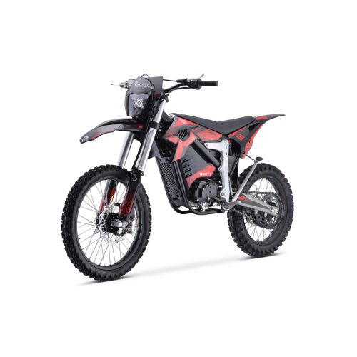 E-Enduro TRINITY Panthera II – 125km/h | Straßenzulassung | schwarz-rot
