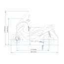 E-Roller TRINITY Jupiter GT 200 – 125km/h mit Straßenzulassung | rot